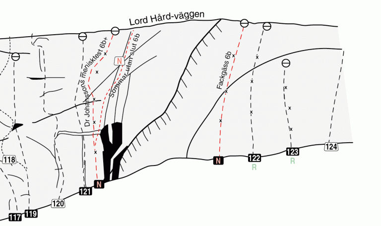 Lord Hård-väggen - Klättring i Stockholm